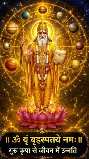 Brihaspati Mantra 108 Times | Powerful Guru Graha Mantra for Wisdom & Prosperity