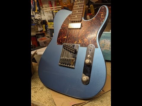 Blue Telecaster into Tremolux Speaker Demo