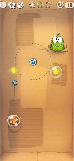 Level 1-14, Cut the Rope, Walkthrough, Gameplay, No Commentary, Android