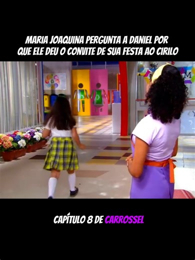 Carrossel capitulo 8 #carrossel #cirilo #mariajoaquina #larissamanoela #sbtnovelas #novela #Novelas #sbt