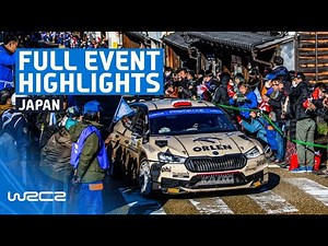 WRC2 Event Highlights | WRC FORUM8 Rally Japan 2023