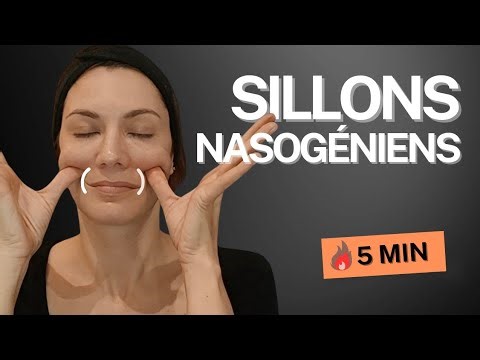 Réduis tes SILLONS NASOGENIENS - séance de yoga du visage 5MIN