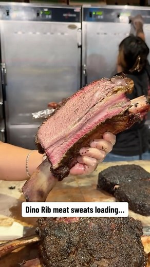 48K views · 4.4K reactions | How many dino ribs could you eat in one sitting? Yes, that’s a challenge. #texasbbq #bbq #terryblacksbbq #barbecue #beefribs #challenge | Terry Black's Barbecue | Facebook