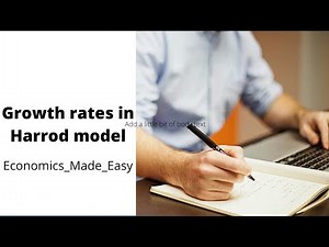 Different growth rates || Harrod model || Explained in English || Economics_Made_Easy