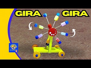 Como fazer brinquedo gira gira de madeira passo a passo