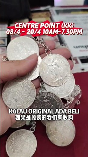 centre point sabah kk beli duit lama #michealduitlama