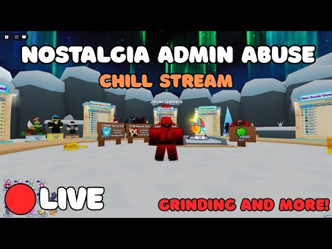 LIVE!! NOSTALGIA ADMIN ABUSE IN BGSI!! Come Hang Out!! Giveaways And MORE!