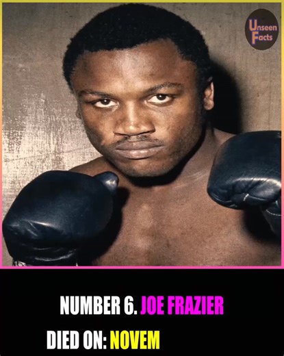 10K views · 214 reactions | Remembering Joe Frazier, boxing legend, who passed away from liver cancer. #reels #joefrazier #cancer #boxing #legend #heavyweight | Unseen Facts Compilations | Facebook