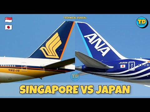 Singapore Airlines Vs ANA All Nippon Airways Comparison 2022! 🇸🇬 Vs 🇯🇵