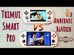 Trimui Smart Pro Crossmix vs Anbernic Rg40XX H , comparison of performance