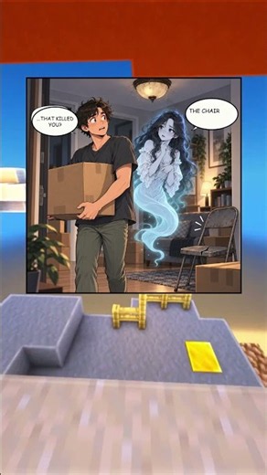 My New House Came With a Ghost 👻 #comicdub #animation #comedycomicz #comedycomics