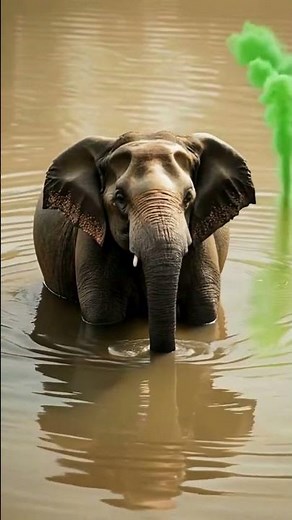 “Elephant Gas Attack in the Wild! 💨🐘💀”