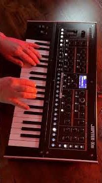 Roland Jupiter-Xm: Chill Out Jam Afterglow #synth #Roland #Chillout #patch #Live