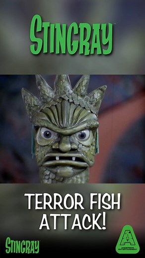 The Aquaphibians are out to destroy Stingray in the episode Plant of Doom, which first aired in the UK 60 years ago today! #stingray #troytempest #gerryanderson #sylviaanderson #submarine #talkingpicturestv #fish #underwater #doom | Official Gerry Anderson