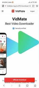 Download Original Vidmate App | Install Real Vidmate