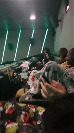 Me and my basketball team mates at the movies 🏀✌🏽😎🤙🏼💙🤍🖤❤️