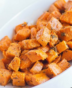 Oven Roasted Sweet Potatoes Recipe (video)