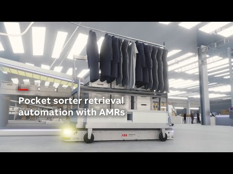 Pocket sorter retrieval automation with AMRs