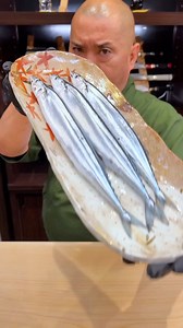 129K views · 3.3K reactions | Grilled Samma Goes well with sake! Finish with Onigiri, delish ■ Ingredients -Samma, pacific saury -Salt -Binchotan charcoal -Lemon -Rice -green onion -White Sesame Seeds -Nori -Sake【Noto Junmai】 | Chef Hiro | Facebook