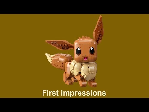 Lego Pokemon: Eevee (72151) first impressions 