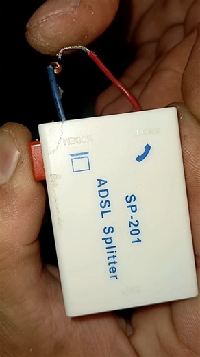 Boost converter from ADSL Splitter