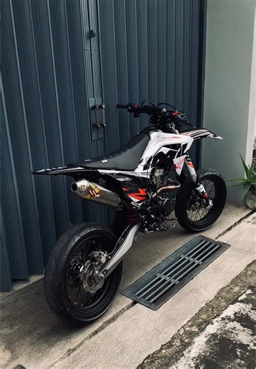 Custom Supermoto Decals for Honda CRF Bikes