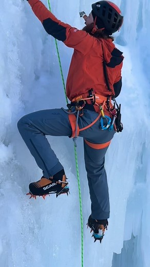 2.5K views · 91 reactions | Conquer peaks, not comfort️ @rab.equipment.na gear ensures you stay cozy without compromising on the movement you need to thrive each send 流⛏️ 略 Ice Climber Steve  @visuals.byveronica #iceclimbing #rab #sanjuanmountains #ourayicepark #outdoors | Ouray Ice Park | Facebook