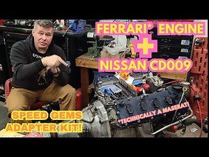 How to join Ferrari/Maserati F136 engines to Nissan CD009 transmissions! Installation guide