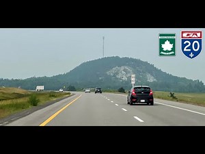 Autoroute 20 - Quebec City to Rivière-du-Loup - Toronto to Halifax #12 - 2024/25