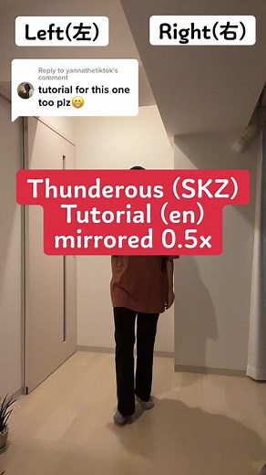 Reply to @yannathetiktok long overdue English tutorial (mirrored 0.5x) for Thunderous by SKZ ⚡️ #thunderoustutorial #straykids #skz #スキズ #스트레이키즈 #소리꾼챌린지 #反転スロー