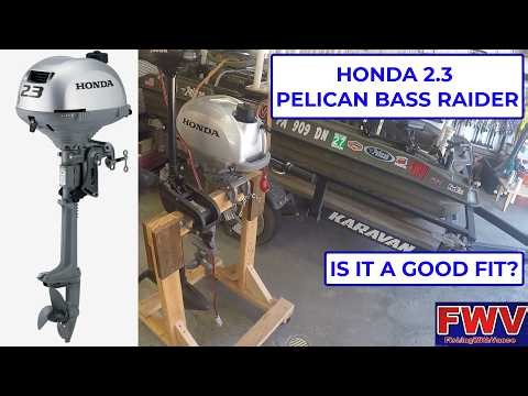 HONDA 2.3 MOTOR REVIEW ON A PELICAN BASS RAIDER
