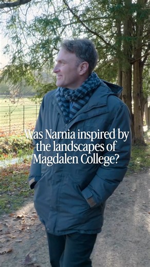 Was Narnia inspired by the landscapes of Magdalen? We hung out with Professor Simon Horobin - Philologist, Magdalen Fellow, and C S Lewis specialist - to talk about the Narnian landscape, and whether or not Lewis was inspired by the views from his rooms in College. Watch the full version here: https://www.youtube.com/watch?v=FpSf746na7k #magdalencollege #cslewis #narnia #christmas | Magdalen College, Oxford