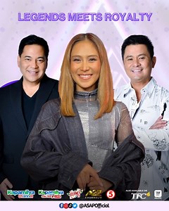 5.9K views · 221 reactions | Legends Unite: Sarah G, Martin, and Ogie in one royal performance!  : Join us this Sunday at 12NN. See you, ASAP Homies!  | ASAPOFFICIAL | Facebook