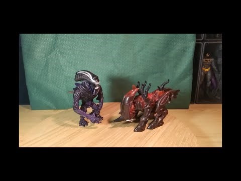 Kenner Gorilla és Rhino Alien figura bemutató