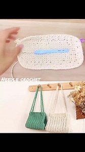 Cute little handmade crochet #crochet #pattern #bag | Love crochet
