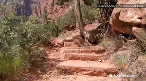 10K views · 191 reactions | Zion National Park released a video giving a virtual tour of the park yesterday for those itching to go outdoors during the coronavirus lockdown. https://bit.ly/3cTdeIS | AccuWeather | Facebook