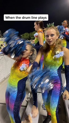 Exciting Drumline Performance at Football Games
