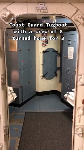 Liveaboard Tugboat Sleeping Arrangements for Family of Three