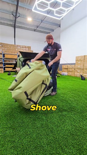 An Inflatable Tent should not be this easy to pack up! | Cube Air Tent