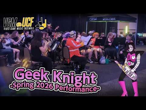 Video Game Music Ensemble @UCF Geek Knight Spring 2026 Performance