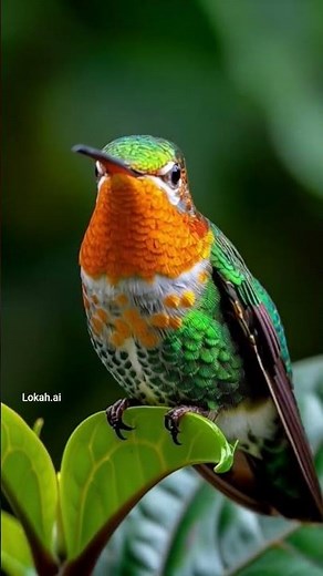 Hummingbird Takeoff! (Slow Motion) with Relaxing Nature Sounds