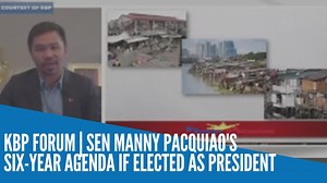 52K views · 2.5K reactions | Sen. Manny Pacquiao presented his 22-point agenda focusing on housing, education, social amelioration and agriculture, livelihood, and transportation. | INQUIRER.net | Facebook