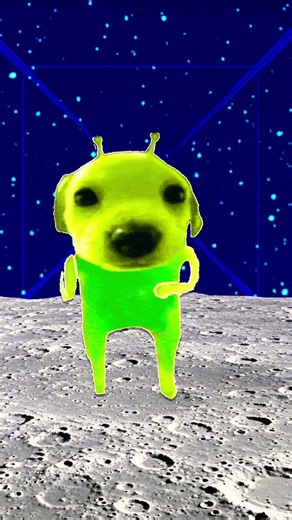 Alien dog dancing for 11 seconds