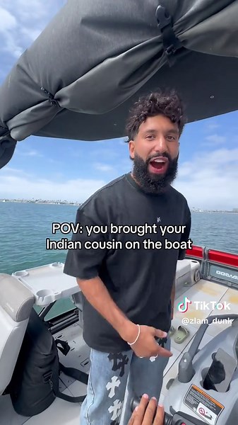 Adventures on a Boat with My Indian Cousin