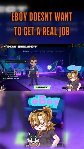 eBoy Twitch Streamer Doesn't Want To Get A Real Job!