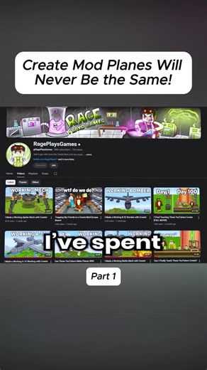 Create Mod Planes Will Never Be the Same!