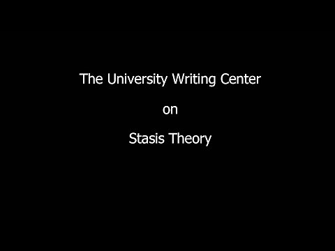 Using Stasis Theory