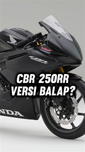 Honda CBR 250RR Racing Version?