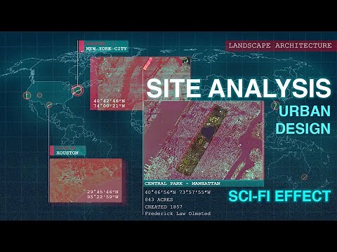 How to Create an AVENGERS EFFECT MAP for your Architecture Site Analysis