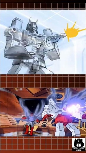 Transformers G1 - Homaging Attack on Autobot Shuttle